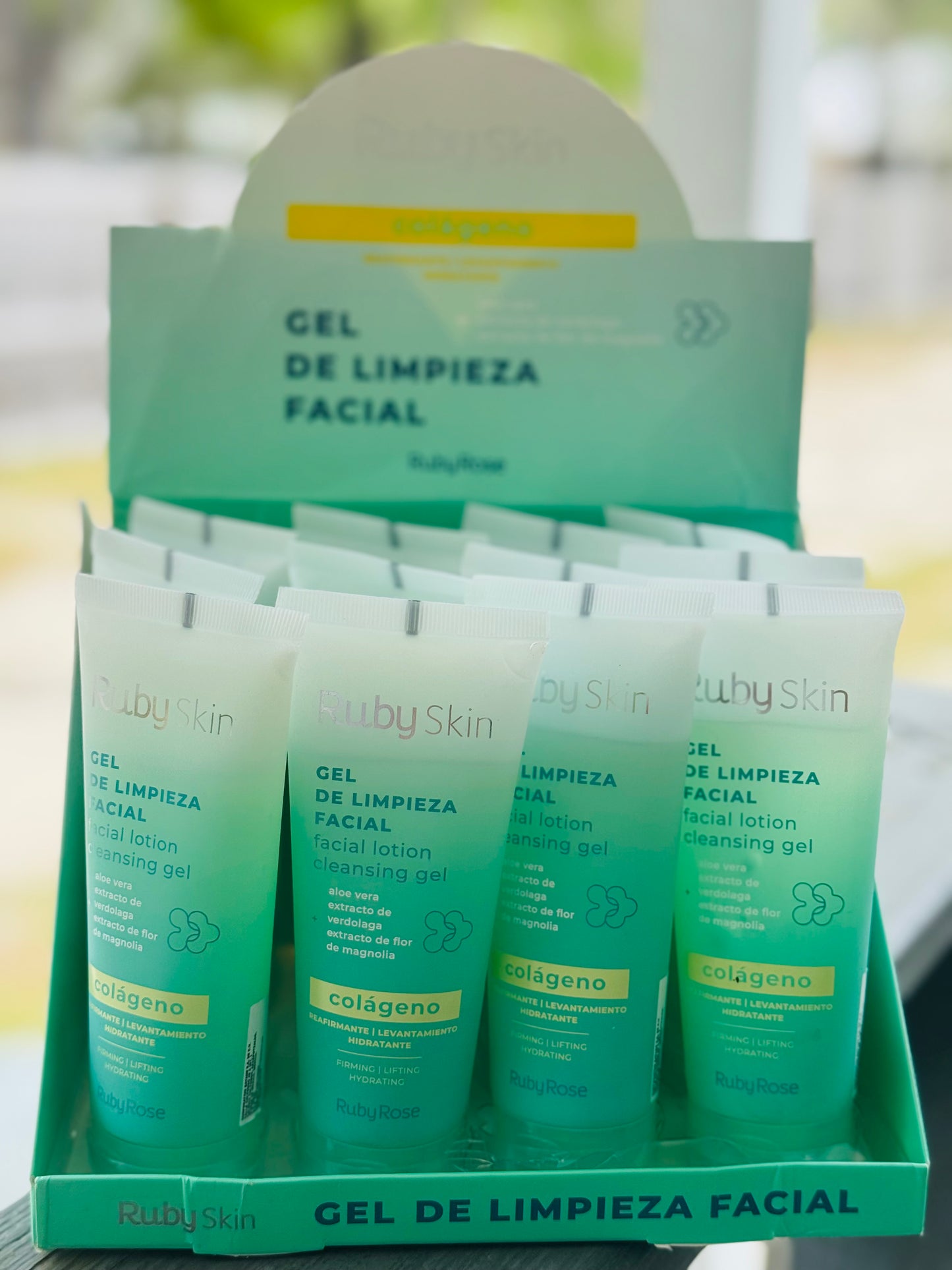 Gel limpiador facial