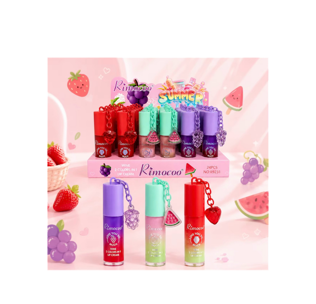 Lip gloss fruit