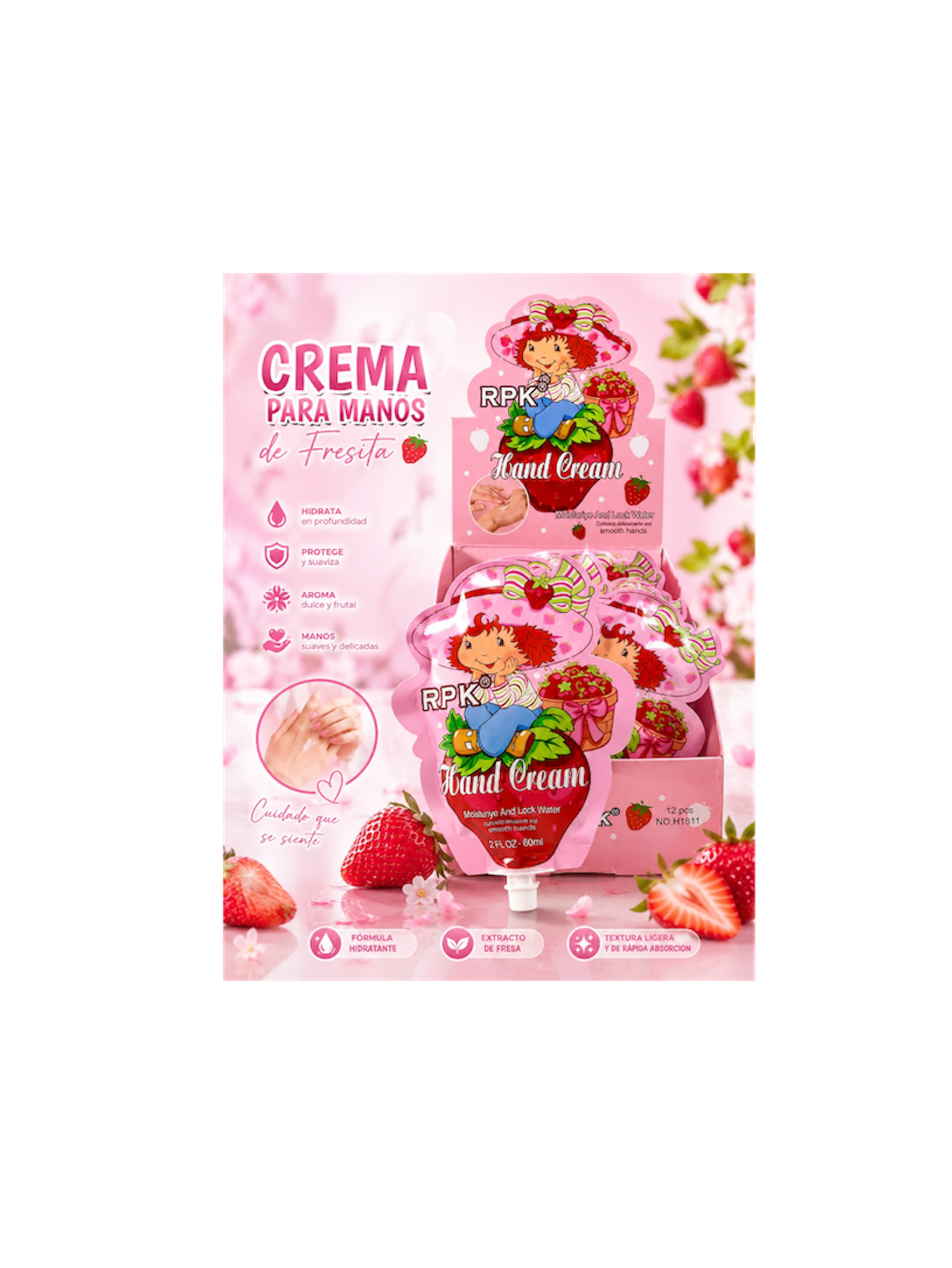 Crema de mano 12pz