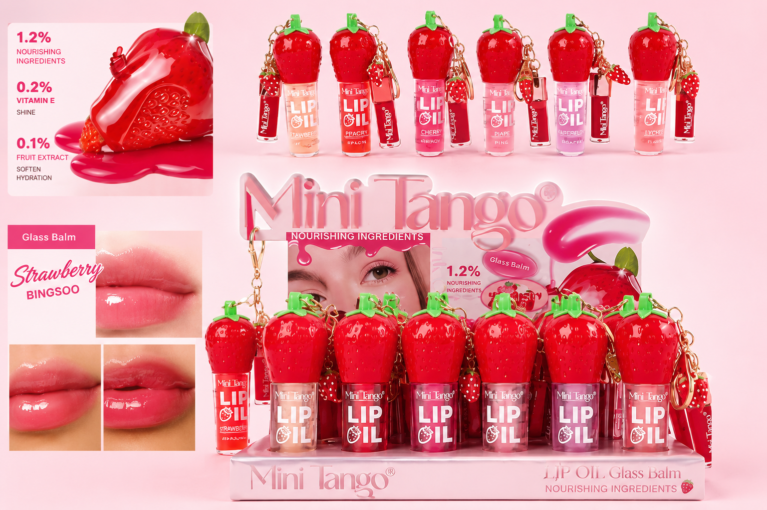 Lip oil 2 in 1