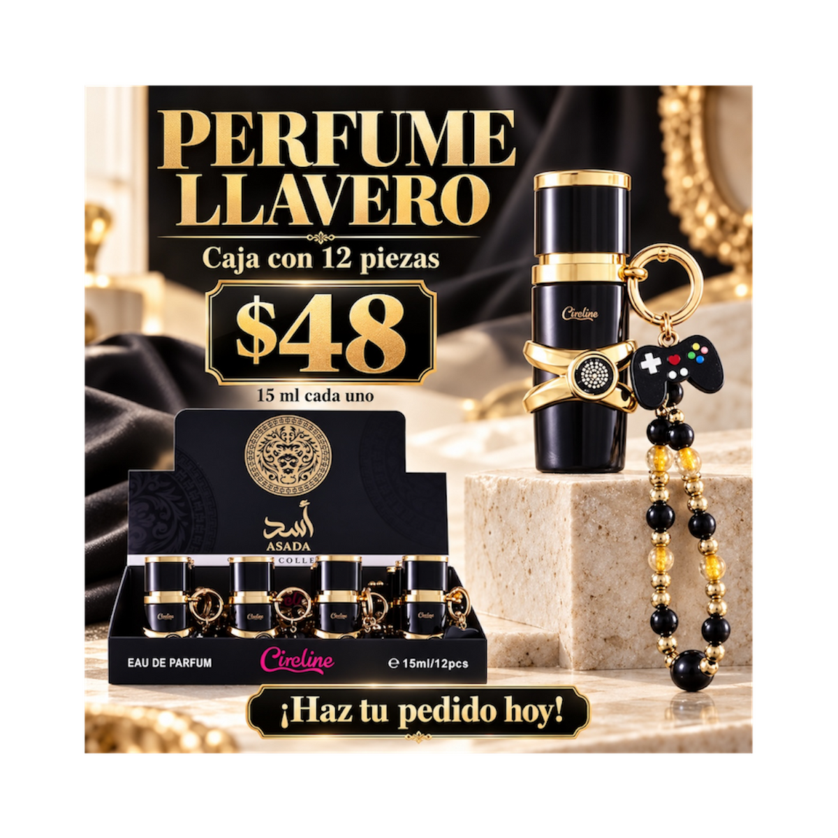 Perfume Yara negro