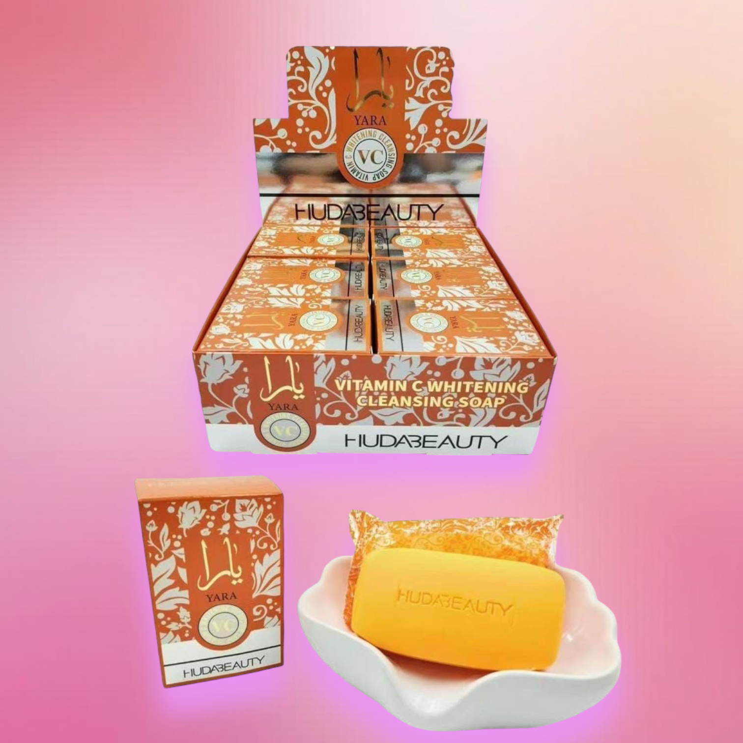 Jabón facial de vitamina C