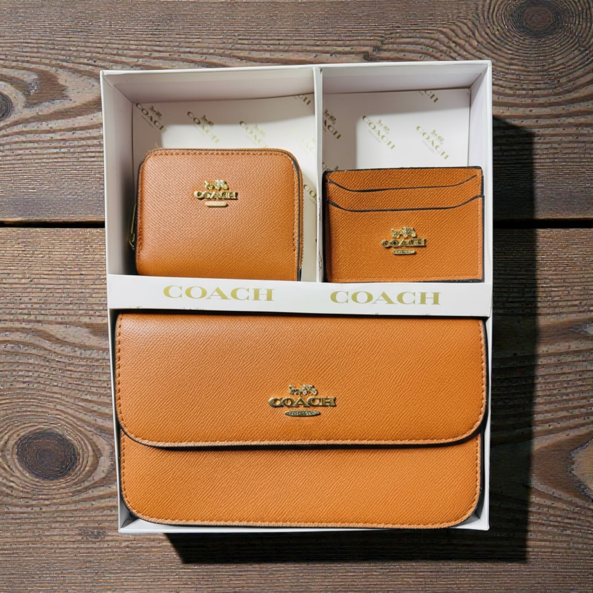 Set monedero+billetera+tarjetero