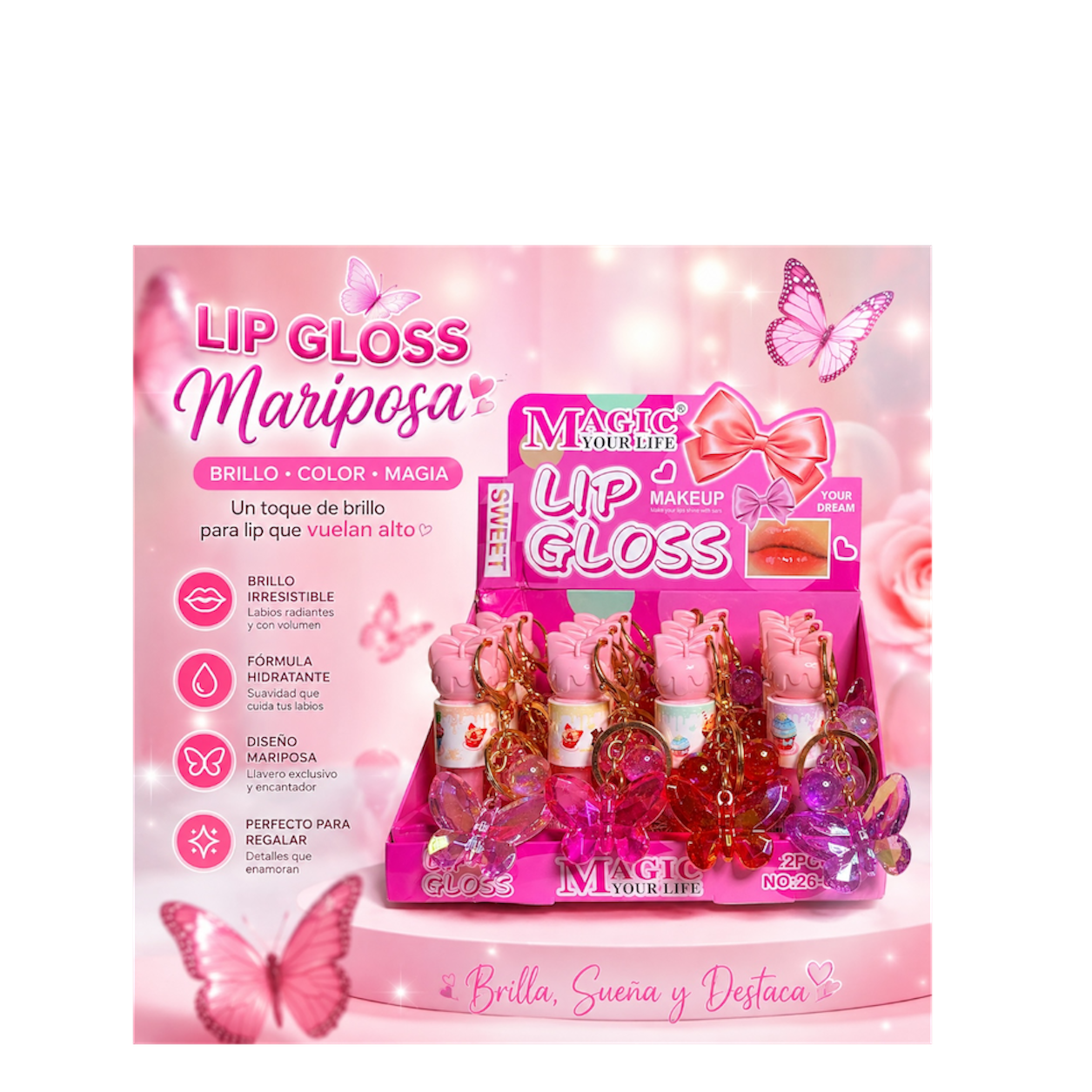 Lip Gloss Mariposa