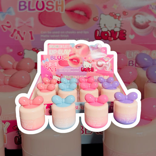 Lip Clay Blush 2 in 1