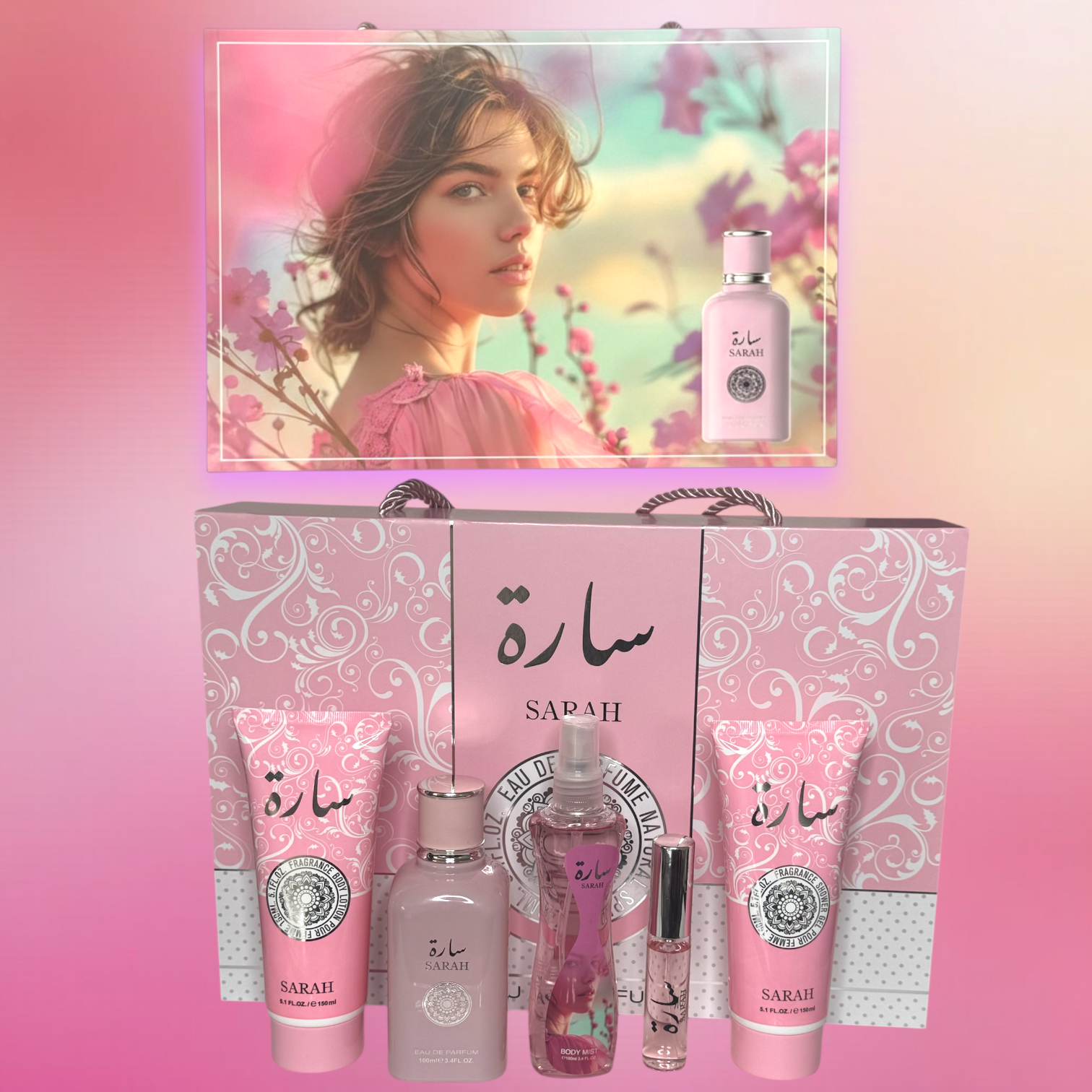 Set de Perfumé Dama 5pz