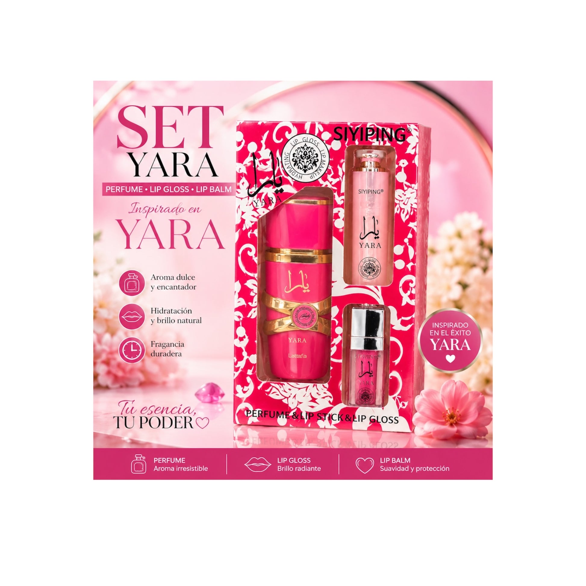 Set Yara Fucsia