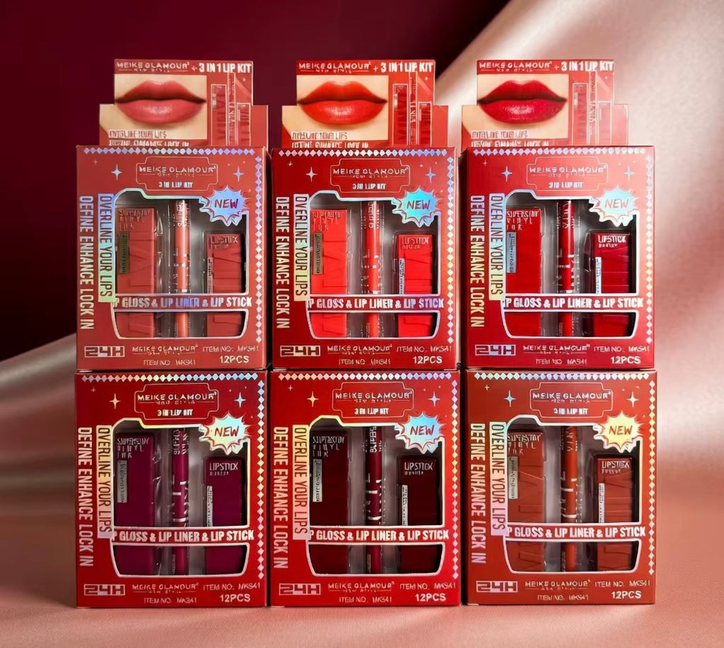 Lip gloss+Lip Liner & Lips Tick