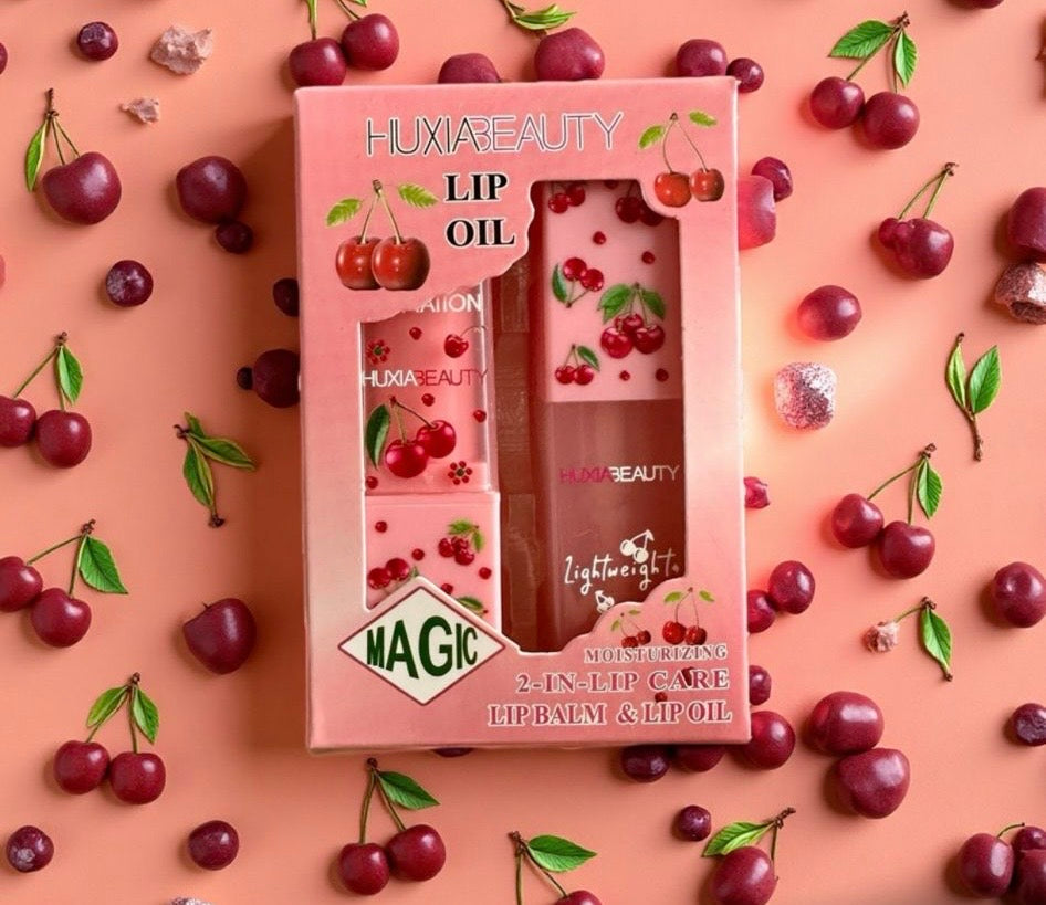 Set lip gloss + Lip balm