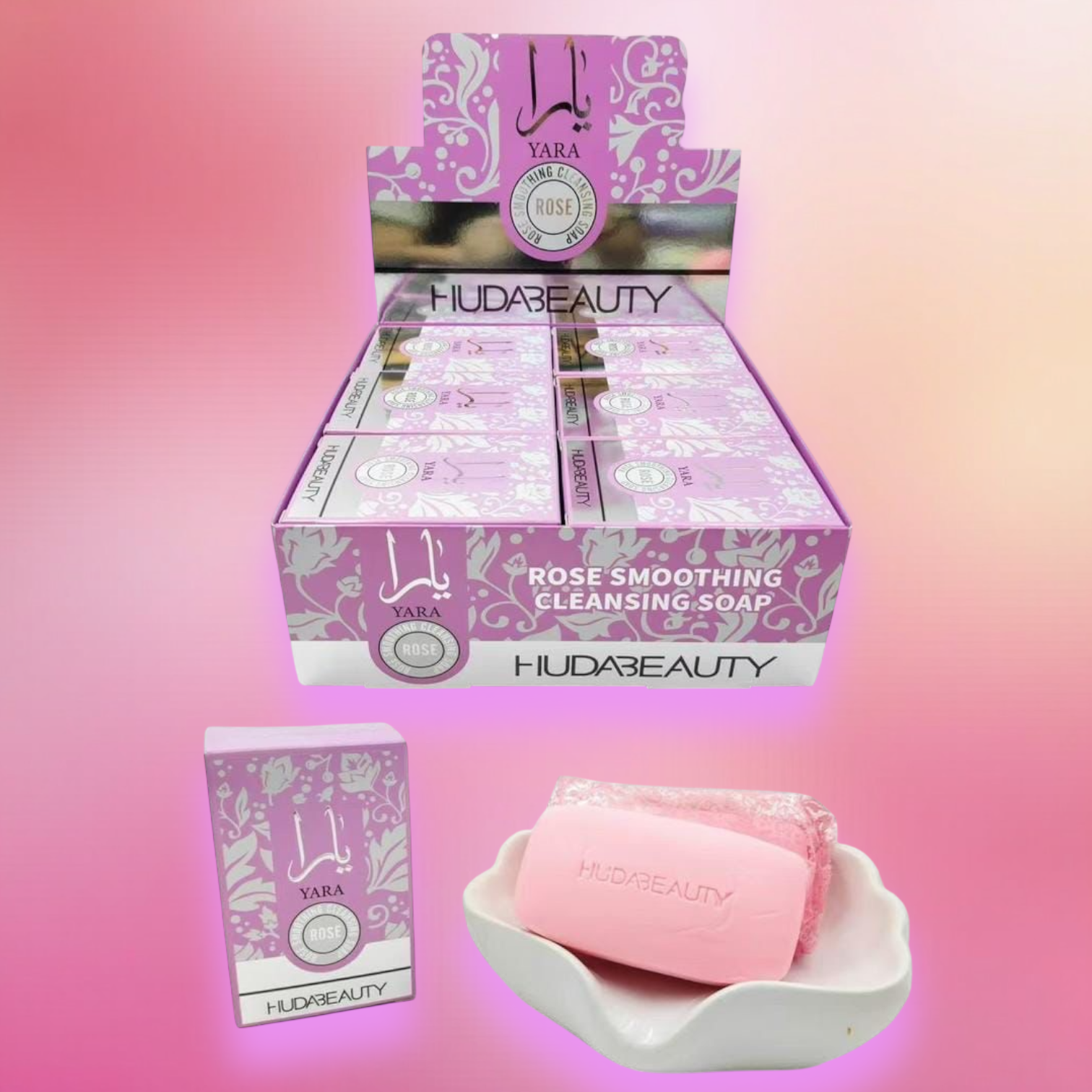 Jabón facial de Rosas