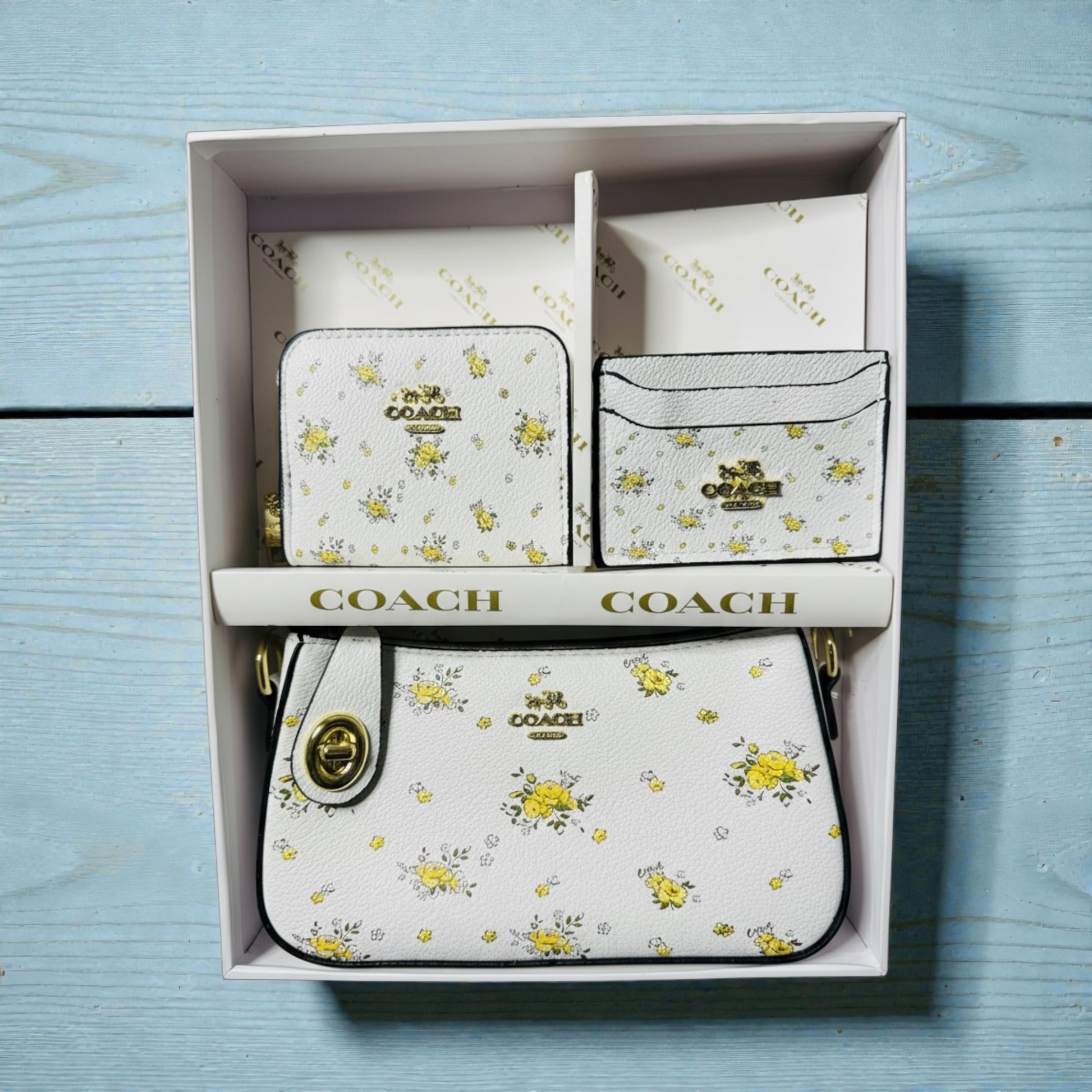 Set trío monedero + tarjetero+ Bolsa