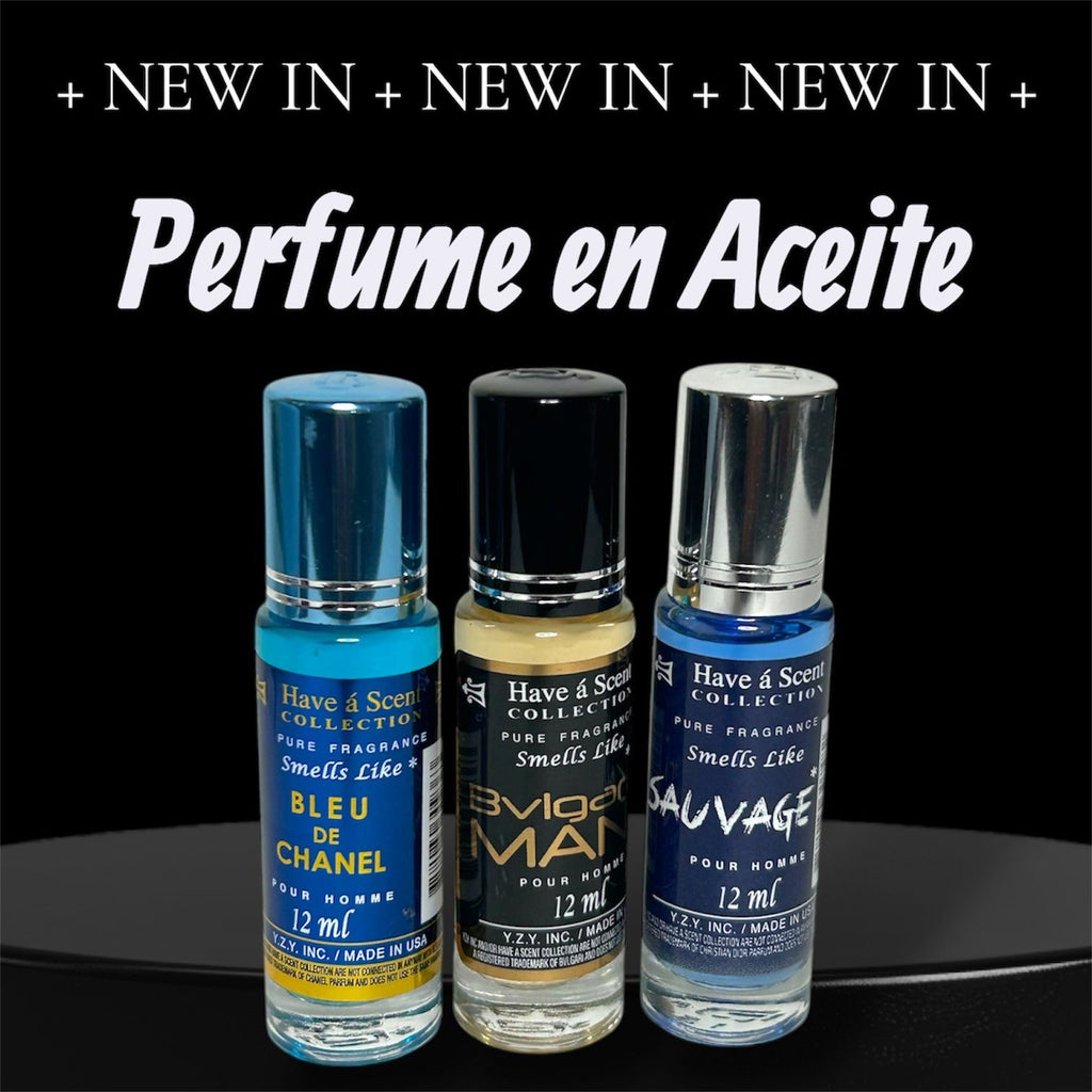 Perfumes en aceite para caballero