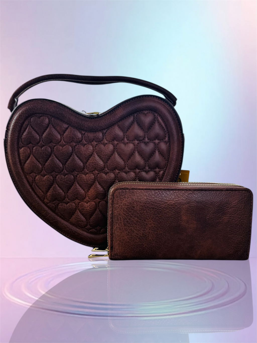 Cartera inspirada Corazon