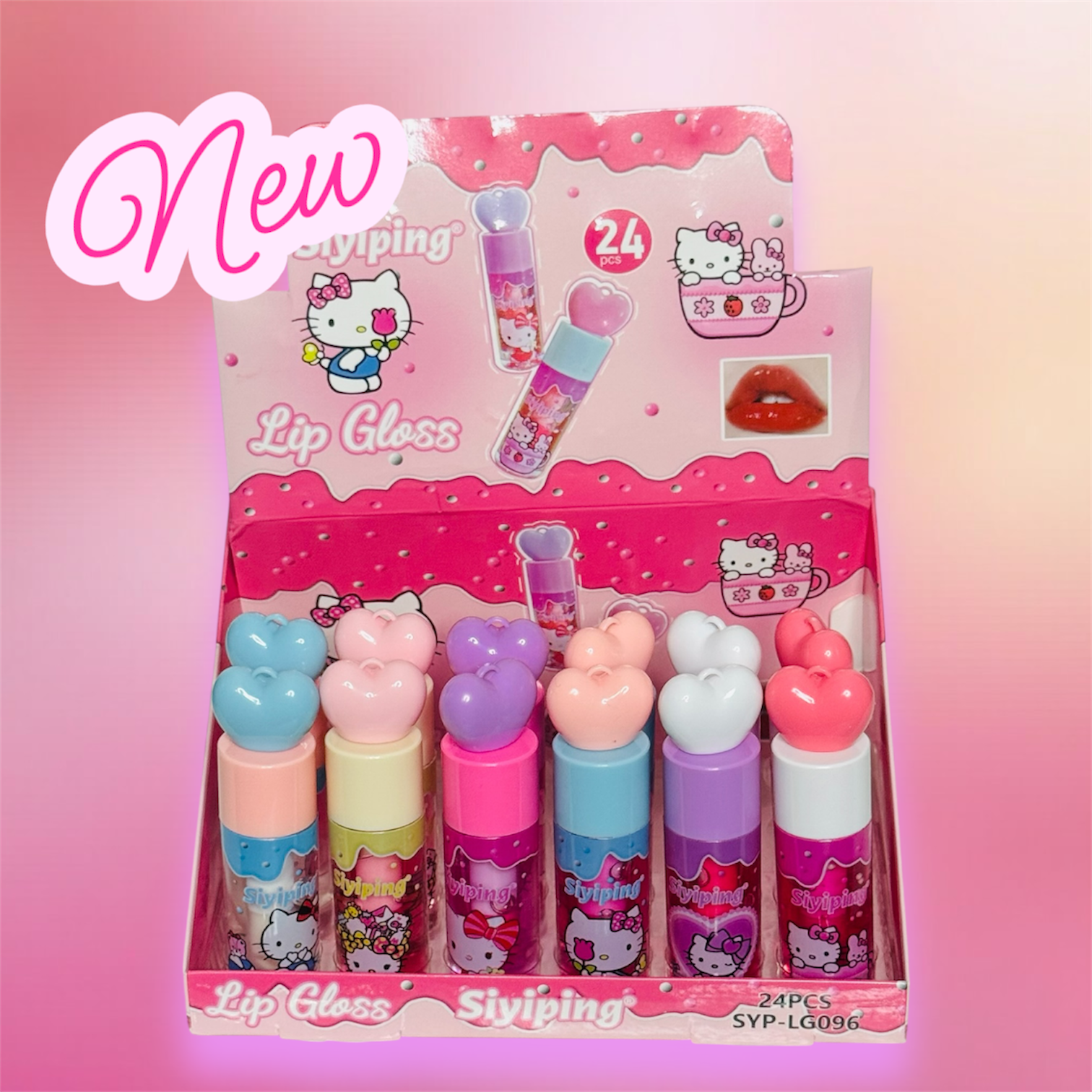 Lip glos Gatita Corazón