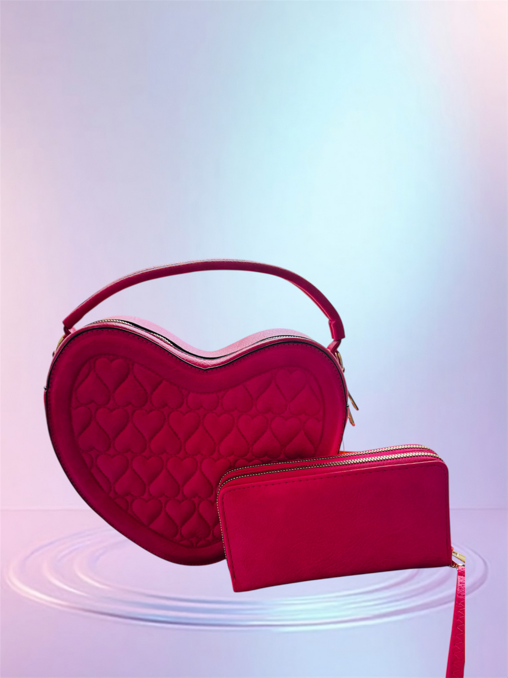 Cartera inspirada Corazon
