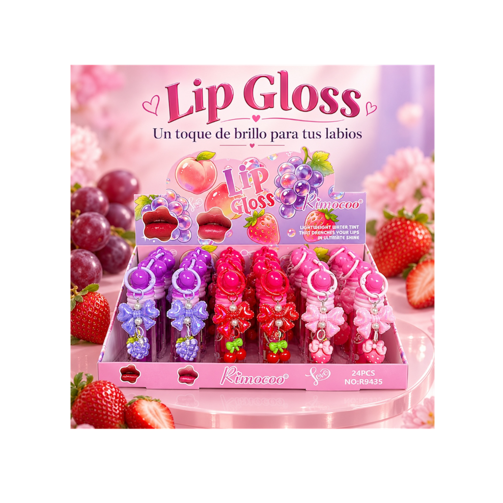 Lip gloss & Bag Charms