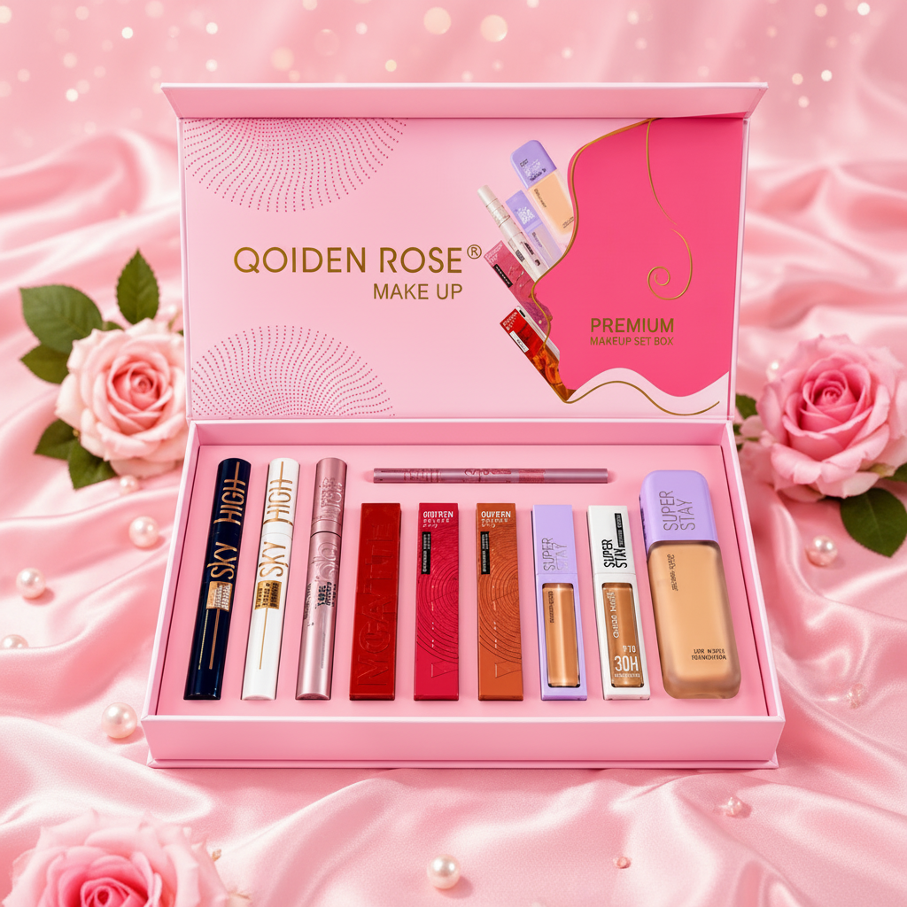 Set de maquillaje premium Qoiden Rose