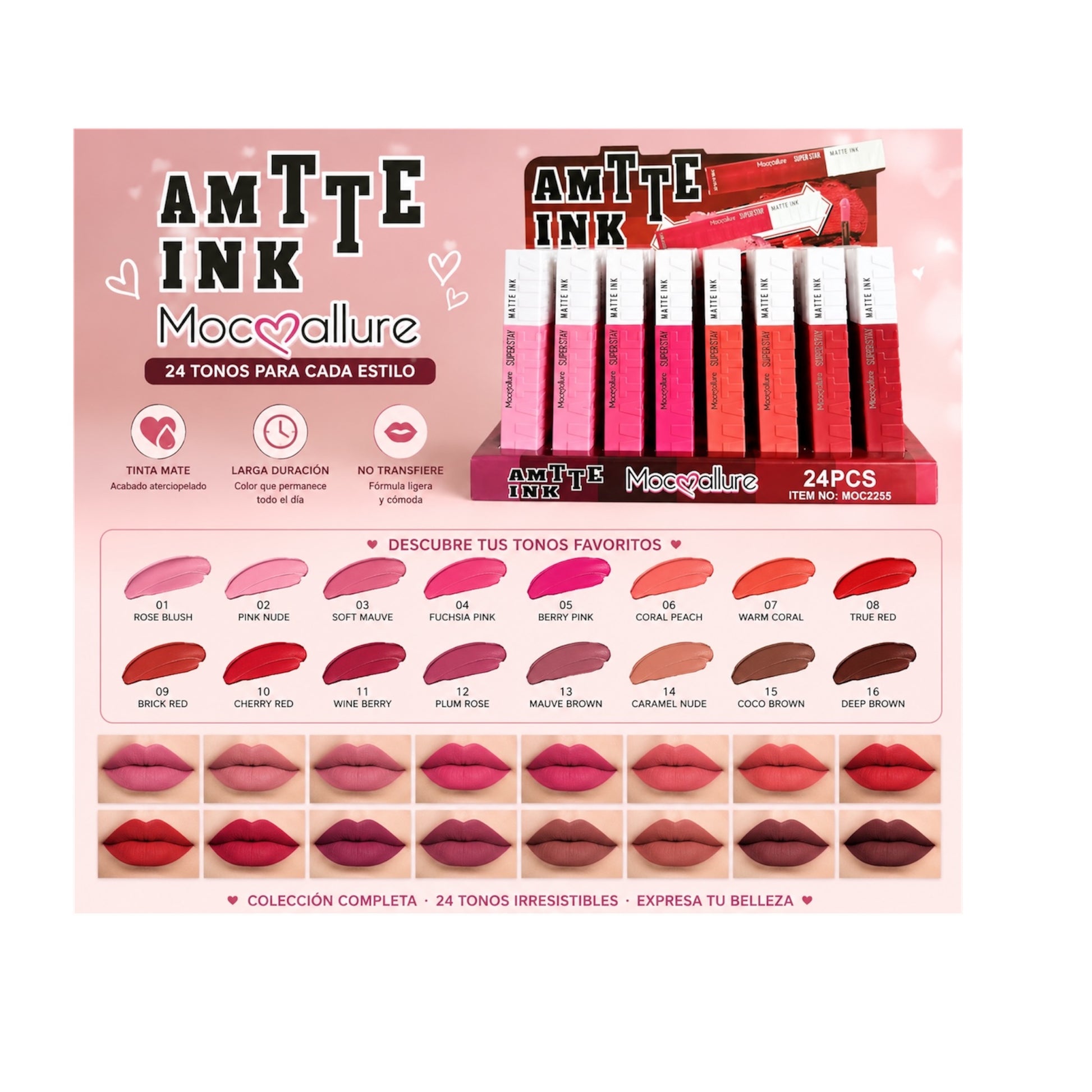 Lip Matte larga duración