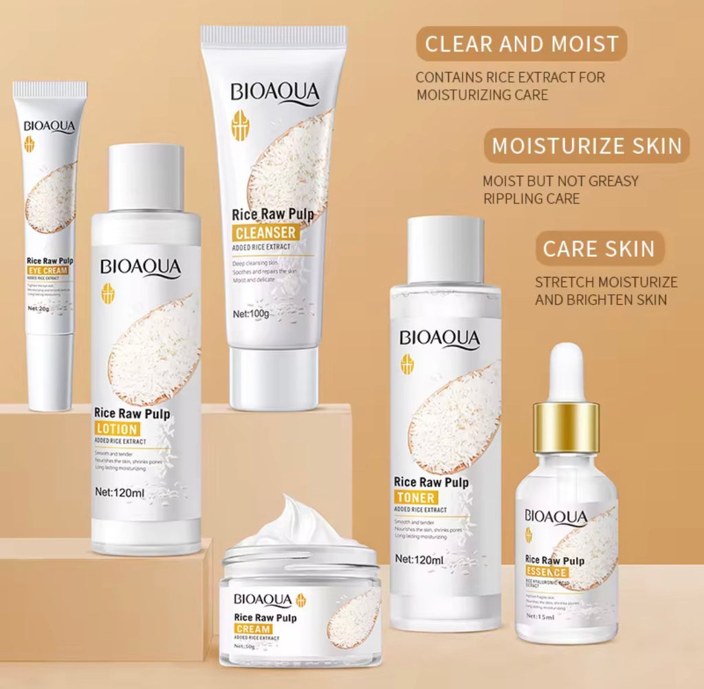 Set Skincare de Arroz