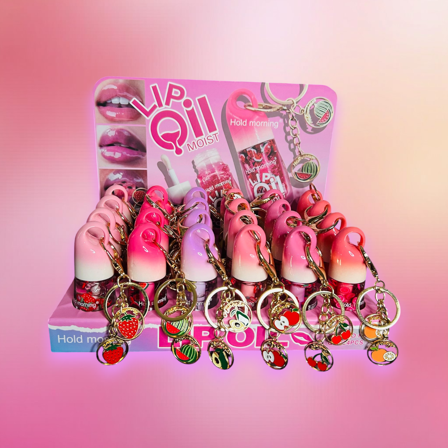 Lip gloss llavero 24pz