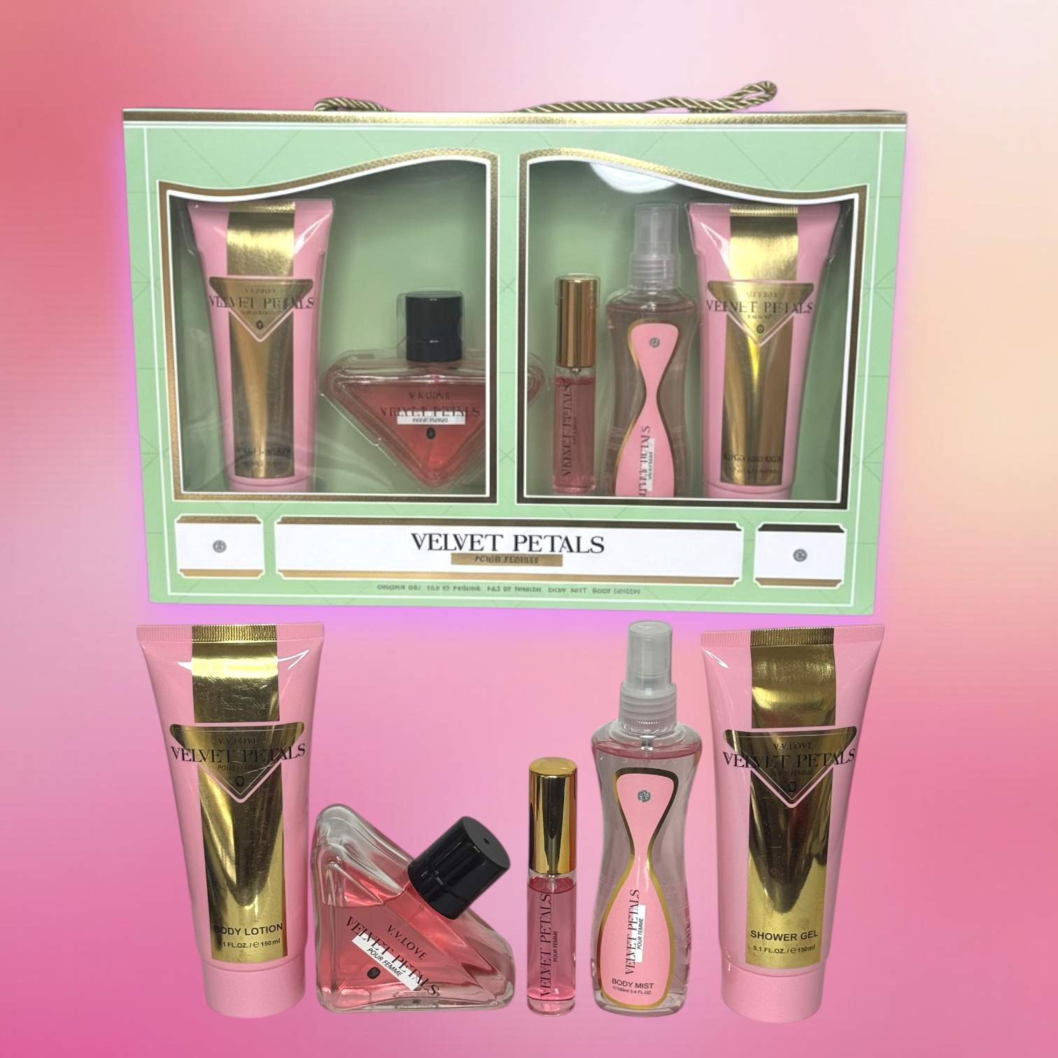 Set perfume Dama 5pz