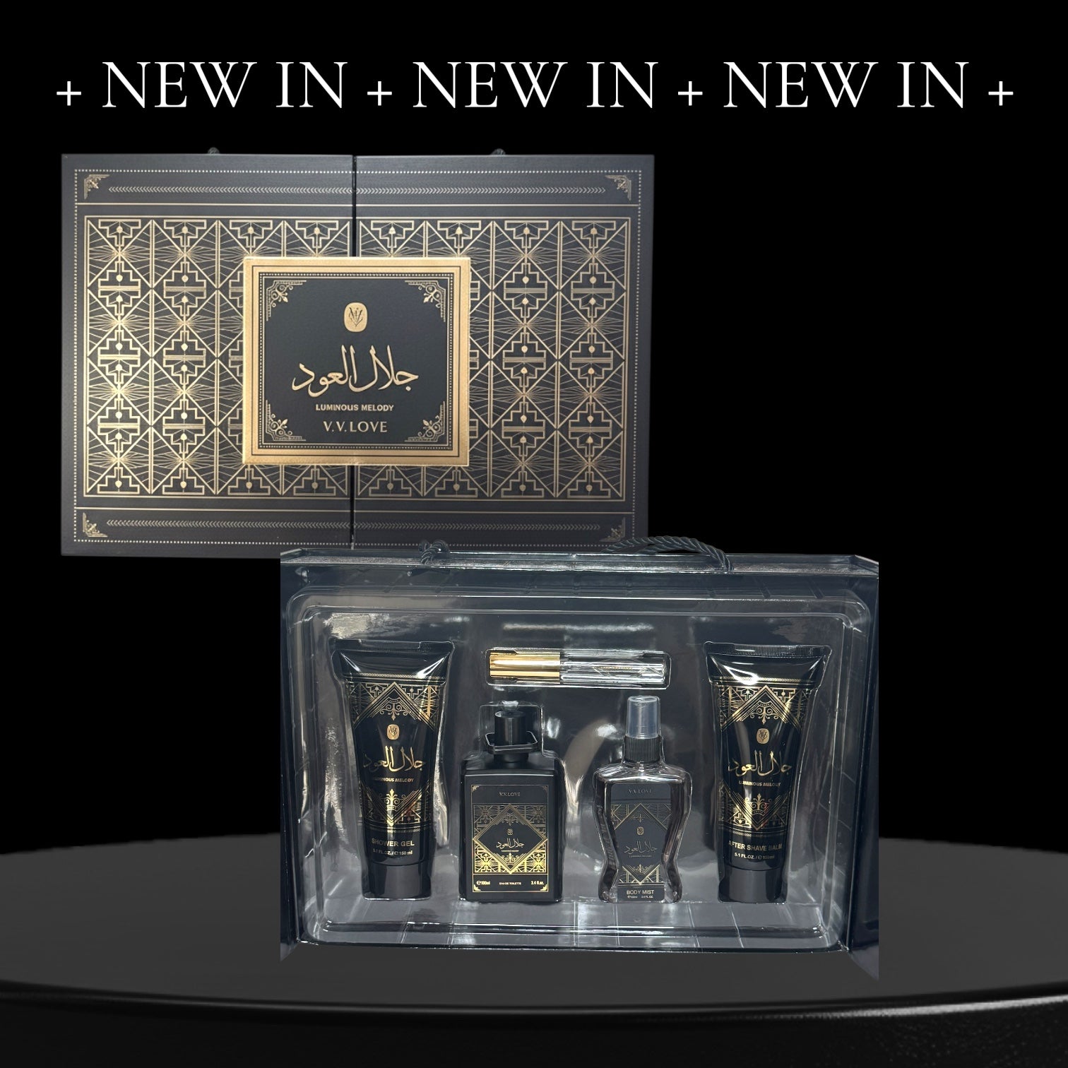 Set perfume caballero 5pz