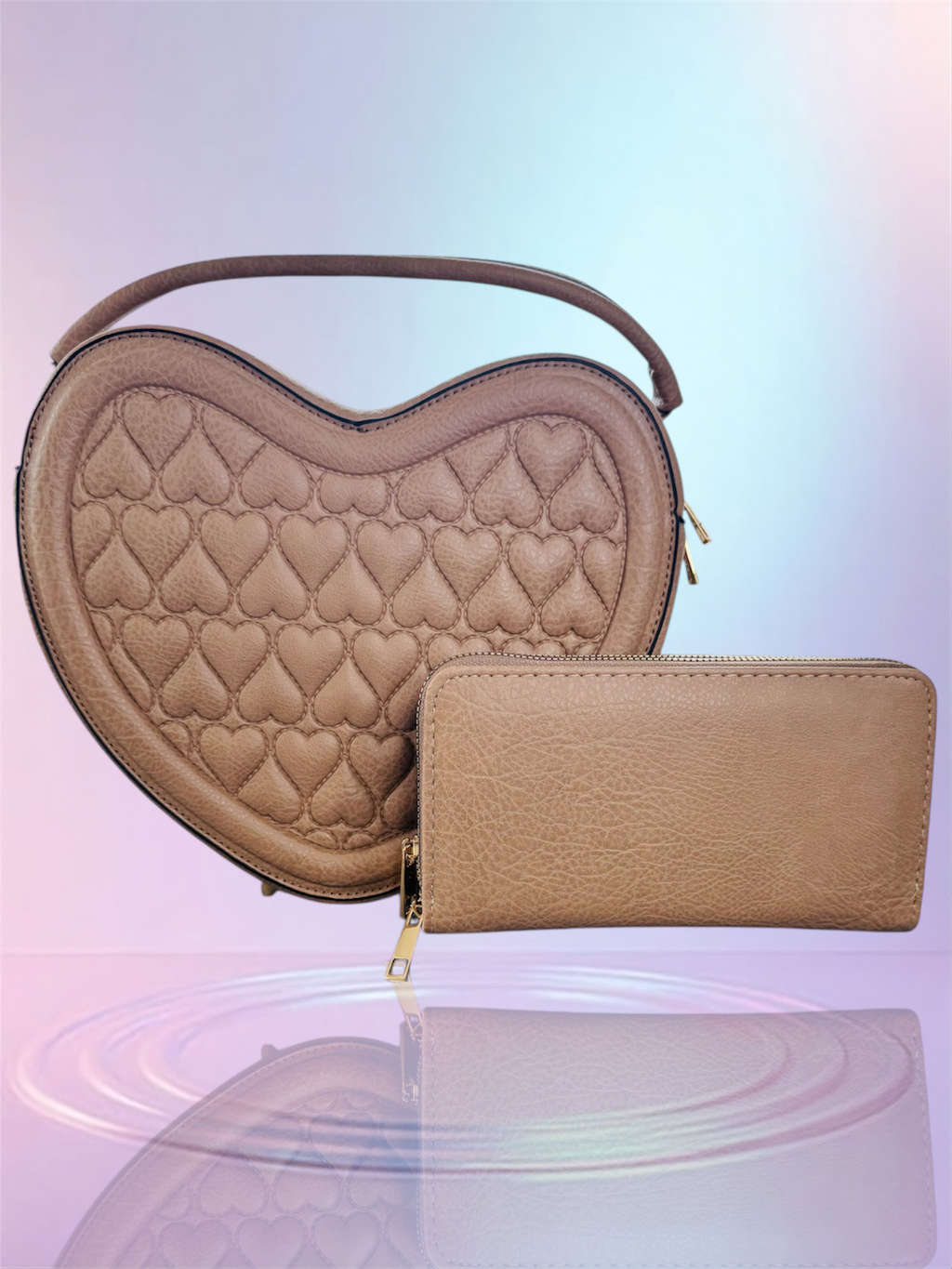 Cartera inspirada Corazon
