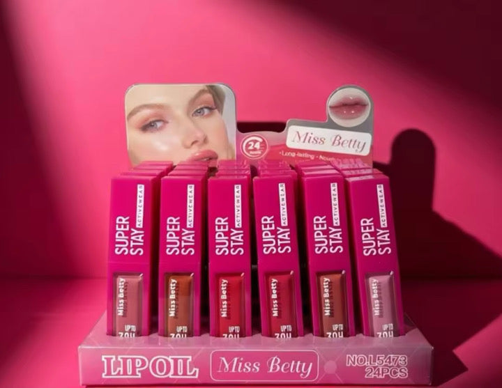 Lip oil con color