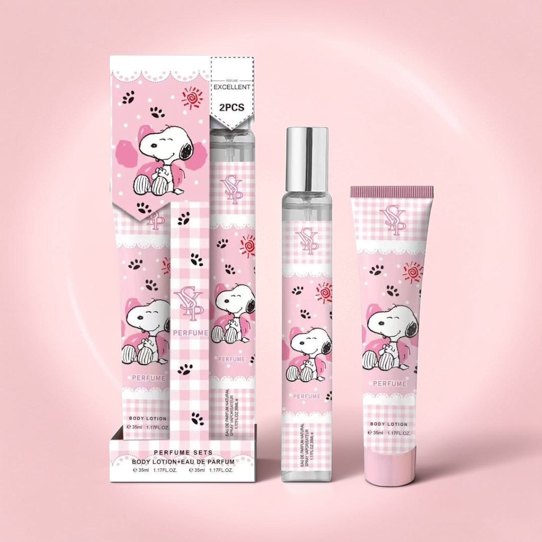 Set dog perfume viajero + crema hidratante