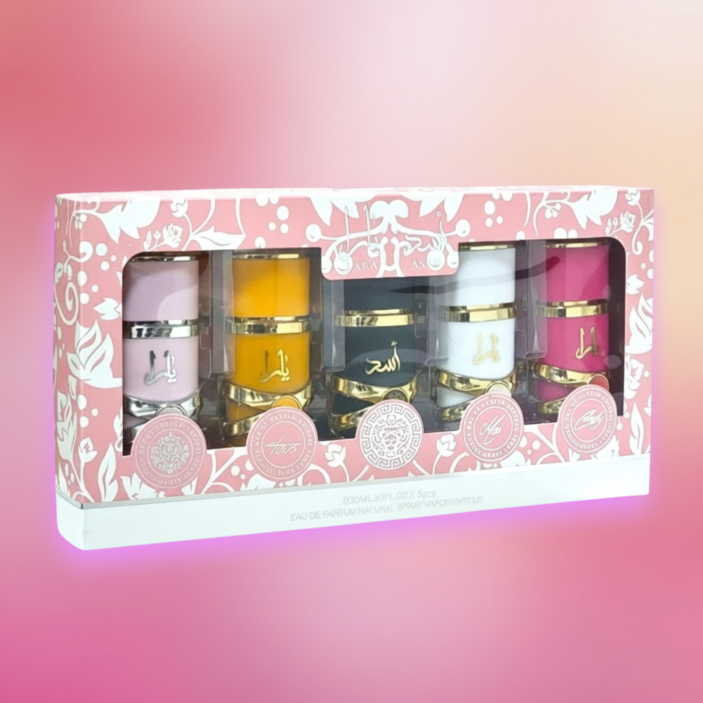 Set de 5 piezas yara