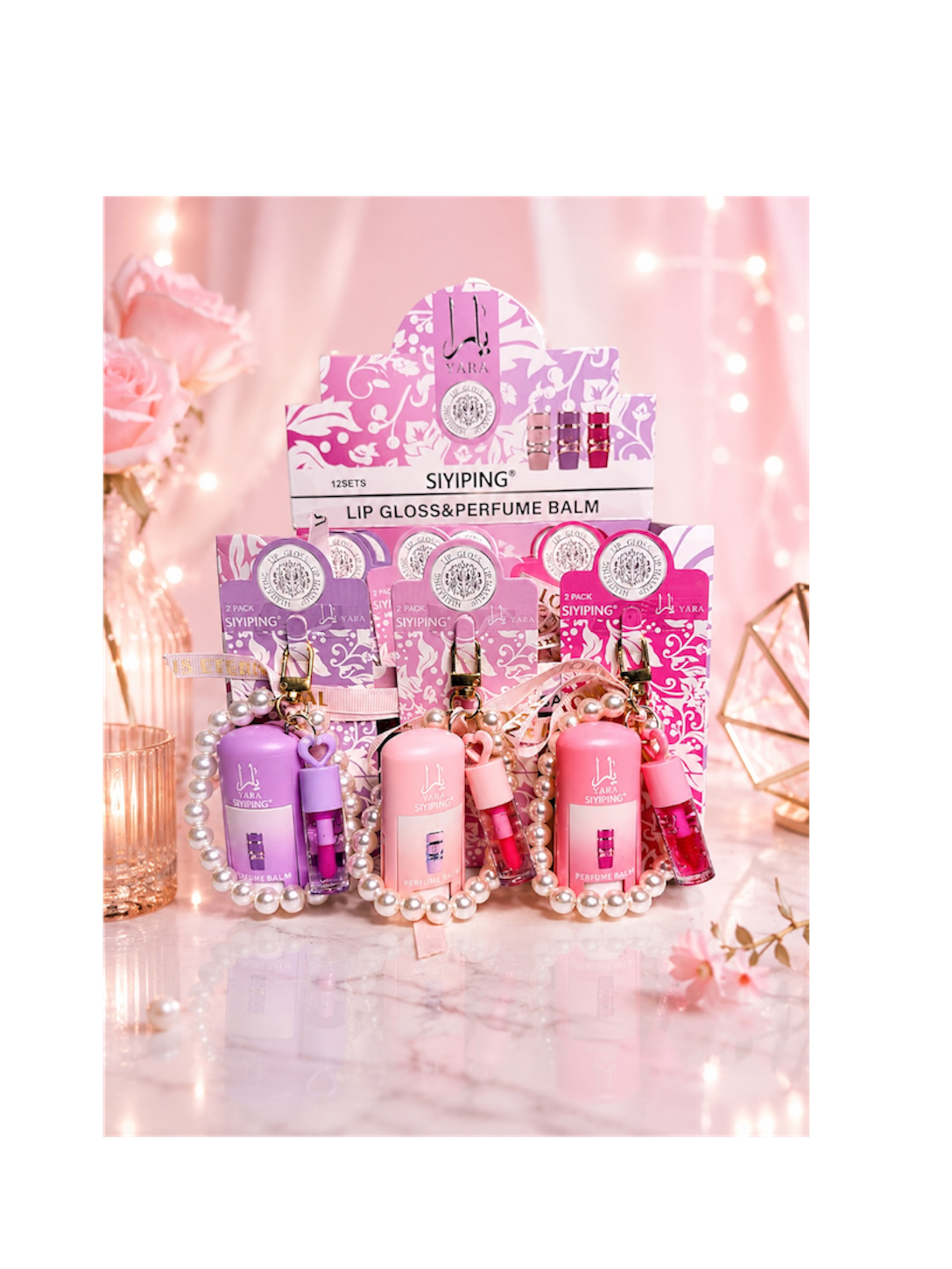 Set perfume & Lip gloss