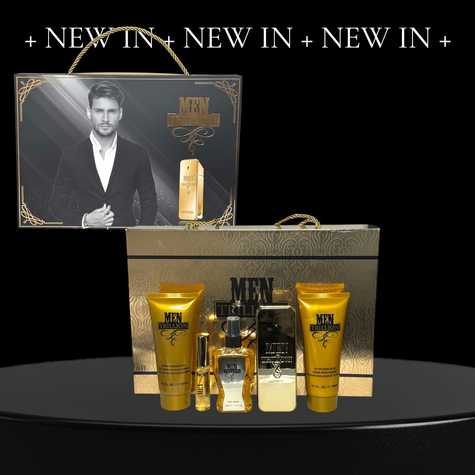 Set perfume caballero 5pz