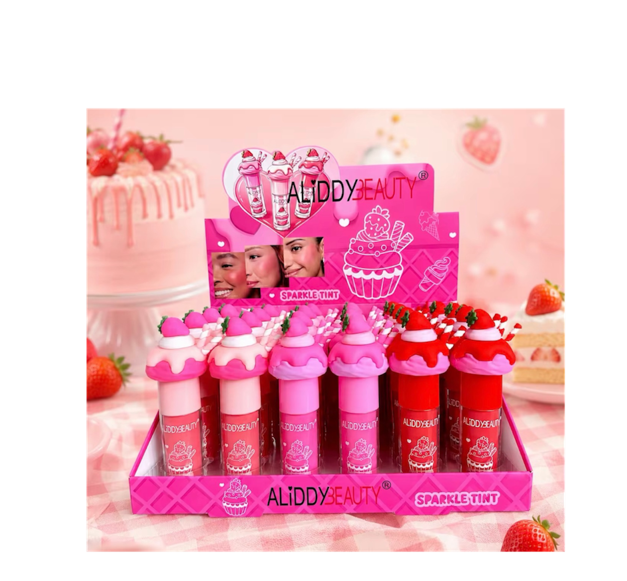 Lip gloss & Blush