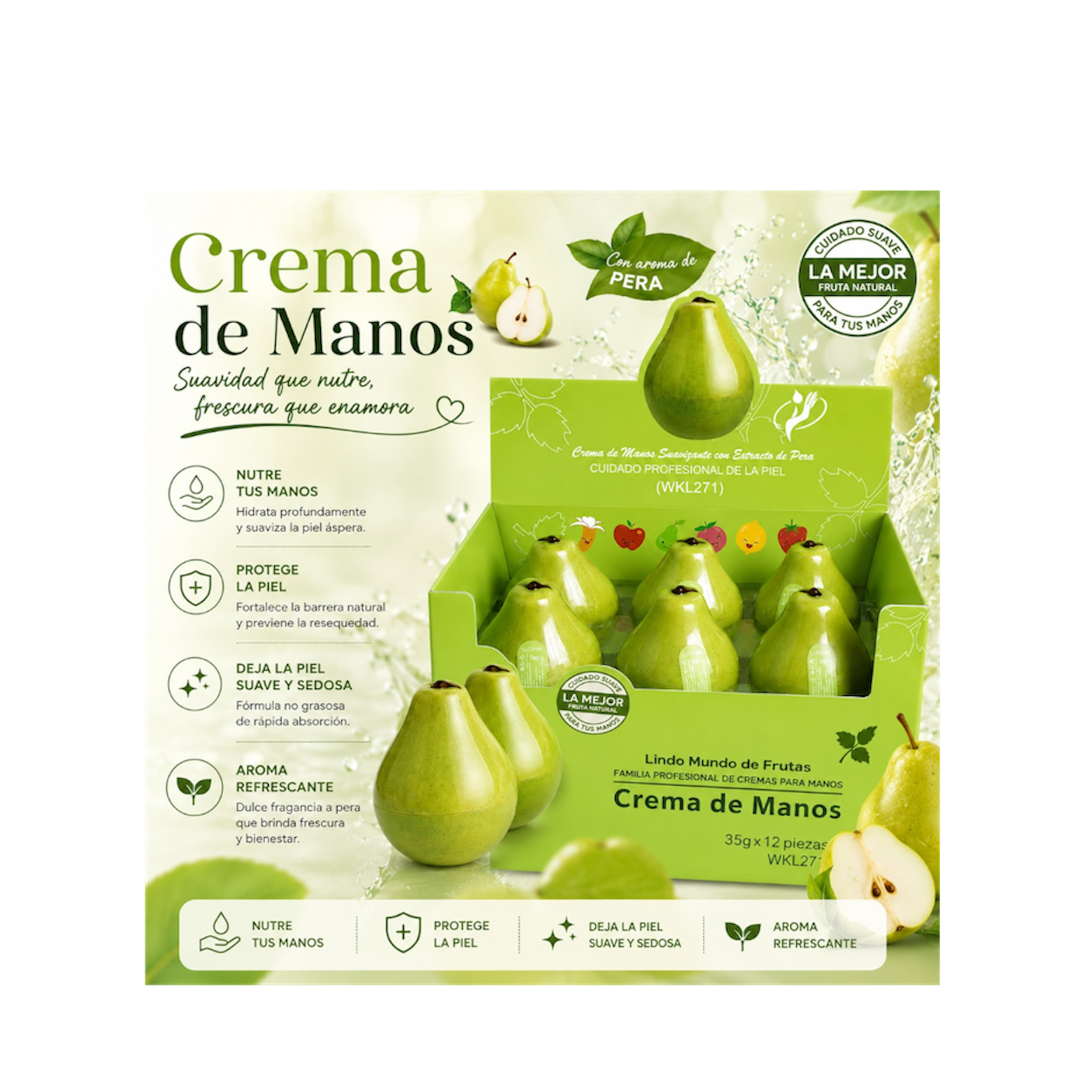 Crema de mano Pera 🍐