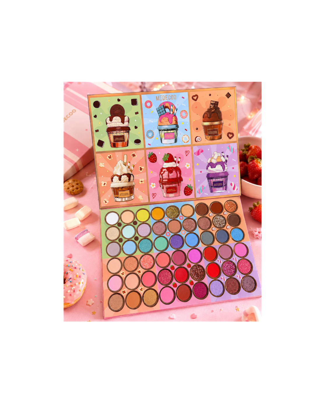 Paleta de Sombras 54 tonos