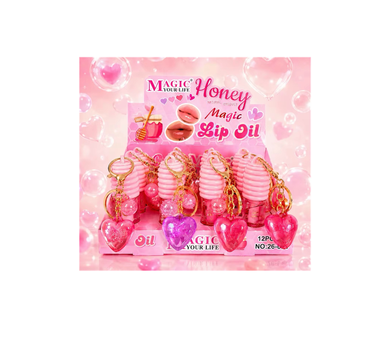 Lip gloss Honey 12pz