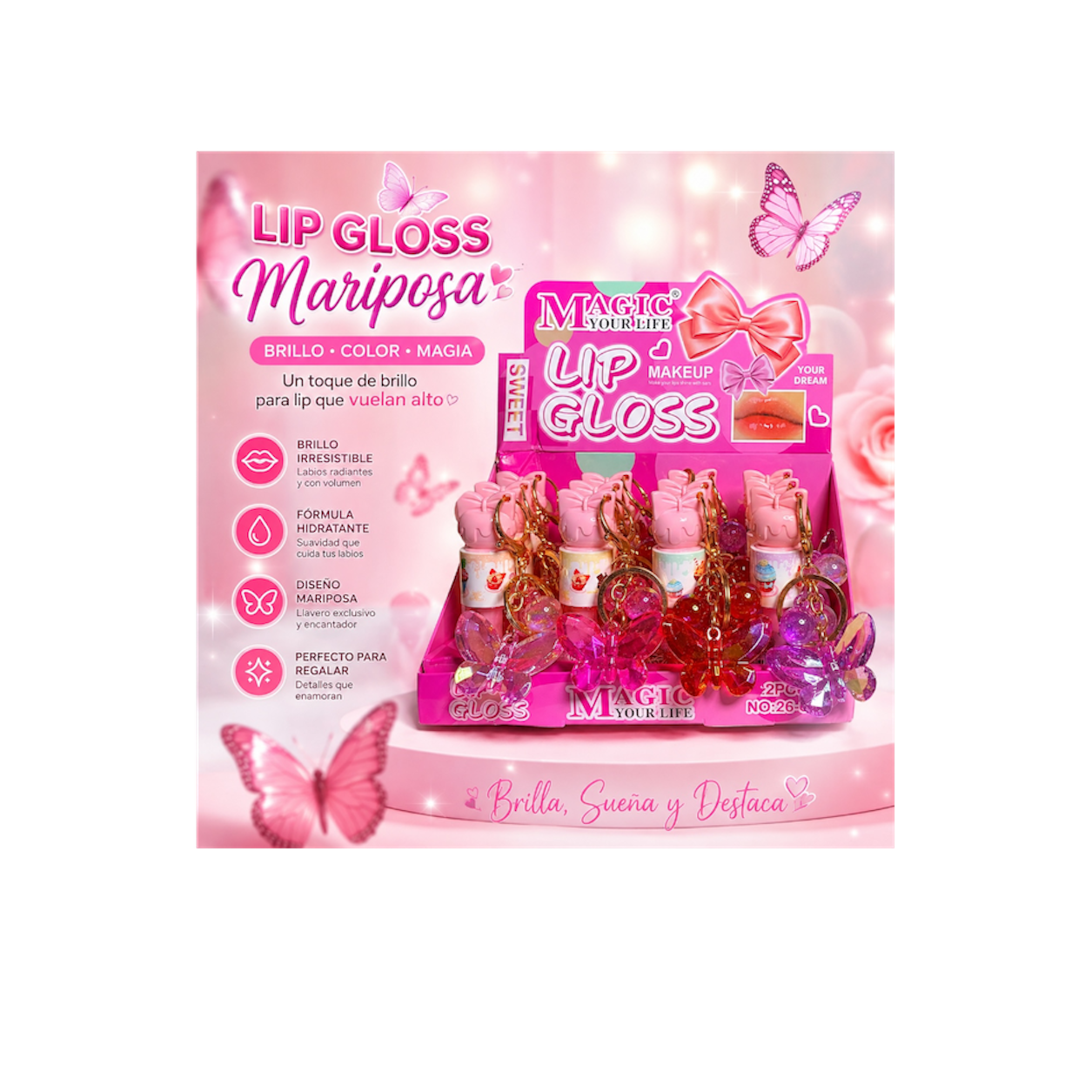 Lip Gloss Mariposa