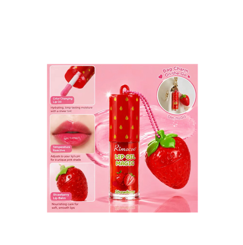 2 in 1 Lip gloss & lip balm caja 12pz