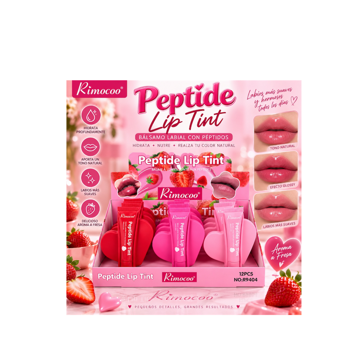 Lip Tint caja 12pz
