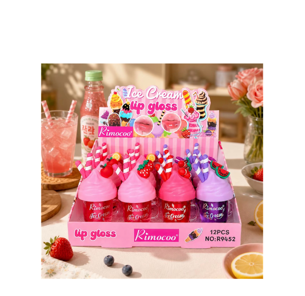 Lip Gloss Ice cream 12pz